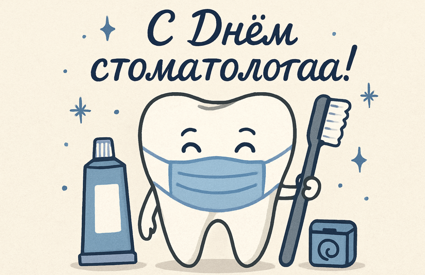 Фото Международный день стоматолога: открытки к празднику 10